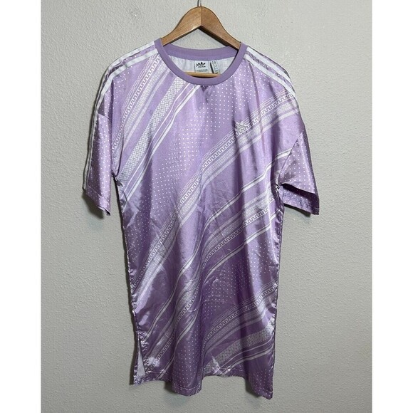 Adidas Women's Mini Dress in Light Purple - Picture 2 of 7